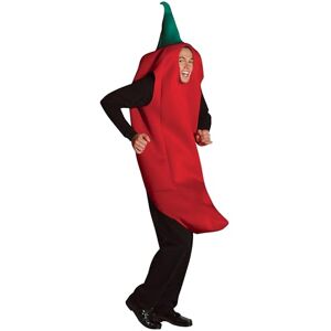 Rasta Imposta Chili Pepper Costume, Red, One Size Rasta Imposta Chili Pepper Costume, Red, One Size