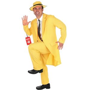 Fun Shack Disfraz de Hombre Amarillo para Adultos, Traje Zoot para Hombre, Disfraz de Personaje de película de los 90 para Hombres, Disfraz de Halloween, Amarillo, Large Fun Shack Disfraz de Hombre Amarillo para Adultos, Traje Zoot para Hombre, Disfraz de Personaje de película de los 90 para Hombres, Disfraz de Halloween, Amarillo, Large