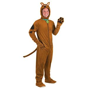 Fun Costumes Scooby Doo Costume for Adults, Brown Dog Jumpsuit for Movie Character Cosplay, Dress-Up Parties & Halloween Medium Fun Costumes Scooby Doo Costume for Adults, Brown Dog Jumpsuit for Movie Character Cosplay, Dress-Up Parties & Halloween Medium