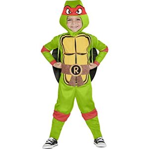 InSpirit Designs Disfraz de tortuga ninja mutante para niños pequeños, multicolor, XS InSpirit Designs Disfraz de tortuga ninja mutante para niños pequeños, multicolor, XS