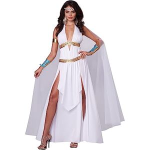 California Costumes Women's Glorious Goddess Sexy Long Gown Costume, White, X-Small California Costumes Women's Glorious Goddess Sexy Long Gown Costume, White, X-Small