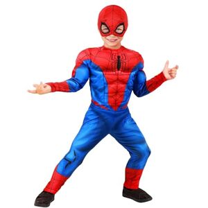 Jazwares Marvel Spider-Man Toddler Costume Officially Licensed Superhero Suit for Kids 4T Jazwares Marvel Spider-Man Toddler Costume Officially Licensed Superhero Suit for Kids 4T