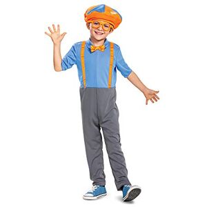 Disguise Blippi Disfraz para niños, Traje Oficial Blippi con Sombrero y Corbata, tamaño clásico para niños pequeños (4-6) Disguise Blippi Disfraz para niños, Traje Oficial Blippi con Sombrero y Corbata, tamaño clásico para niños pequeños (4-6)