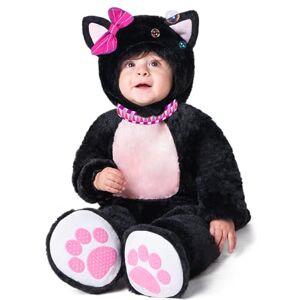 Spooktacular Creations Traje de gatita negra de Halloween para niñas bebés, niños pequeños e infantes (12-18 meses) para fiesta de disfraces de Halloween Spooktacular Creations Traje de gatita negra de Halloween para niñas bebés, niños pequeños e infantes (12-18 meses) para fiesta de disfraces de Halloween