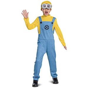 Disguise Disfraz de Bob Minions para niños, Traje Oficial de Minion con anteojos y Sombrero, Talla clásica M (7-8), Multicolor Disguise Disfraz de Bob Minions para niños, Traje Oficial de Minion con anteojos y Sombrero, Talla clásica M (7-8), Multicolor