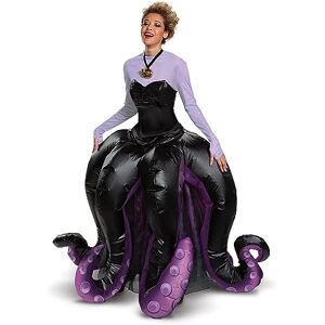 Disguise Disney Disfraz inflable de Ursula de la Sirenita para adultos, disfraz de ursula para mujer, tallas grandes, XS-5X (M) Disguise Disney Disfraz inflable de Ursula de la Sirenita para adultos, disfraz de ursula para mujer, tallas grandes, XS-5X (M)