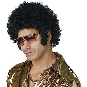 California Costumes Men's Afro Chops Wig,Black,One Size California Costumes Men's Afro Chops Wig,Black,One Size