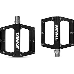 Hibcotuo Pedales de Bicicleta Pedales de Bicicleta MTB de Aluminio Anti-silp Pedal Plano de Bicicleta con rodamiento Sellado para Bicicleta Plegable de Carretera de montaña MTB Hibcotuo Pedales de Bicicleta Pedales de Bicicleta MTB de Aluminio Anti-silp Pedal Plano de Bicicleta con rodamiento Sellado para Bicicleta Plegable de Carretera de montaña MTB