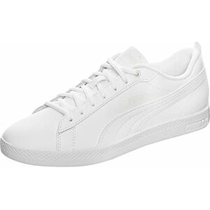 PUMA Smash Wns V2, Zapatillas Mujer, Blanco (White), 23.5 Cm PUMA Smash Wns V2, Zapatillas Mujer, Blanco (White), 23.5 Cm