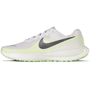 Nike Revolution 8 Road Tenis de Correr para Mujer, Blanco/Plateado metálico, Apenas voltios, 26.0 cm Nike Revolution 8 Road Tenis de Correr para Mujer, Blanco/Plateado metálico, Apenas voltios, 26.0 cm