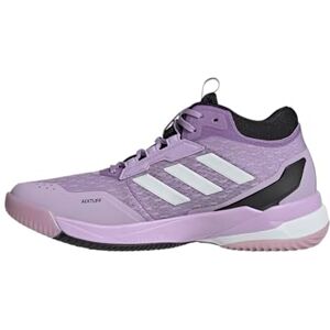 Adidas Crazyflight 6 Tenis de Interior para Mujer, Polvo Ciruela/Zero Metálico/Negro, 24.0 cm Adidas Crazyflight 6 Tenis de Interior para Mujer, Polvo Ciruela/Zero Metálico/Negro, 24.0 cm