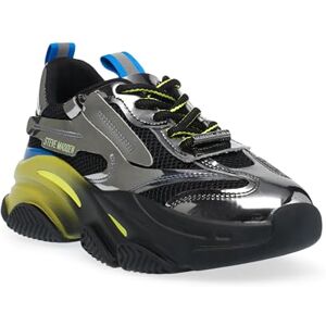 Steve Madden Possession, Tenis Mujer, PEWTER, 24.0 Cm M Steve Madden Possession, Tenis Mujer, PEWTER, 24.0 Cm M