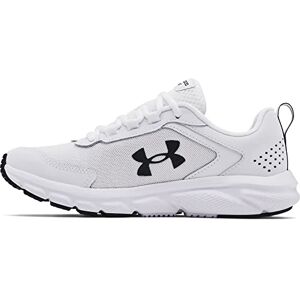 Under Armour Charged Assert 9 Zapatillas para Correr, Mujer, Blanco (White/Black 100), 9 US Ancho Under Armour Charged Assert 9 Zapatillas para Correr, Mujer, Blanco (White/Black 100), 9 US Ancho