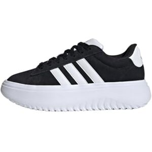 Adidas Tenis Grand Court Mujer Casual Negro 24.0 cm Adidas Tenis Grand Court Mujer Casual Negro 24.0 cm