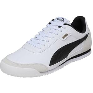 PUMA , Tenis Casuales Turino II OG, Unisex, Blanco con Negro, Talla 24 PUMA , Tenis Casuales Turino II OG, Unisex, Blanco con Negro, Talla 24