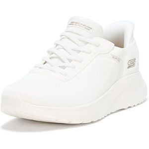 Skechers Tenis Deportivos para Mujer con Manos Libres, Bobs Squad Chaos-Current Muse, Blanco Sucio, 25.5 cm Skechers Tenis Deportivos para Mujer con Manos Libres, Bobs Squad Chaos-Current Muse, Blanco Sucio, 25.5 cm