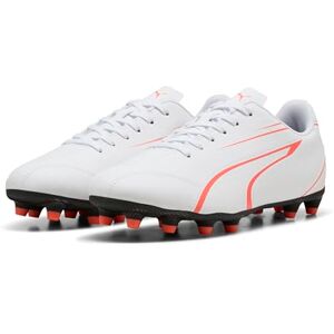 PUMA , Tacos de Fútbol Vitoria FG/AG, Hombre, Blanco y Naranja, Talla 28,5 PUMA , Tacos de Fútbol Vitoria FG/AG, Hombre, Blanco y Naranja, Talla 28,5