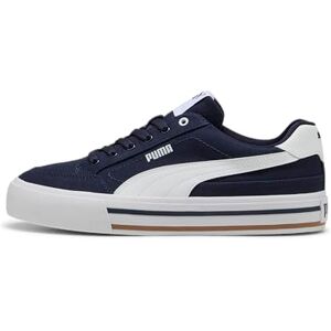 PUMA Court Classic Vulc Tenis para Hombre, Nuevo Navy- Blanco, 27.0 cm PUMA Court Classic Vulc Tenis para Hombre, Nuevo Navy- Blanco, 27.0 cm