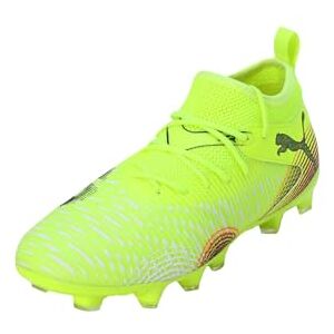 PUMA , Tacos de Fútbol Future 8 Match Juveniles, Unisex, Amarillo, Talla 23 PUMA , Tacos de Fútbol Future 8 Match Juveniles, Unisex, Amarillo, Talla 23
