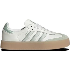 Adidas Originals Sambae Mujer (IG1947, blanco roto/verde lino), Blanco Verde Metálico, 26 cm Adidas Originals Sambae Mujer (IG1947, blanco roto/verde lino), Blanco Verde Metálico, 26 cm