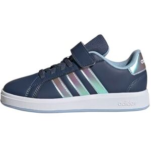 Adidas Grand Court 2.0 Tenis Unisex con Encaje elástico y Correa para niños, Tinta prequerida/Iridiscente/Cielo Claro, 2.5 Big Kid Adidas Grand Court 2.0 Tenis Unisex con Encaje elástico y Correa para niños, Tinta prequerida/Iridiscente/Cielo Claro, 2.5 Big Kid
