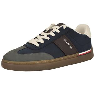 Tommy Hilfiger Jivlin Tenis para Hombre, Gris Oscuro/Azul Oscuro Multi 020, 29.5 cm Tommy Hilfiger Jivlin Tenis para Hombre, Gris Oscuro/Azul Oscuro Multi 020, 29.5 cm