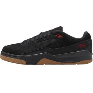 Nike Jordan Flight Court Zapatos para hombre (HF3255-001, negro/goma café medio/rojo varsity, Negro/Goma café Medio/Rojo Varsity, 25.0 cm Nike Jordan Flight Court Zapatos para hombre (HF3255-001, negro/goma café medio/rojo varsity, Negro/Goma café Medio/Rojo Varsity, 25.0 cm