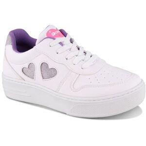 D DOMINIQ Tenis De Niña con Corazones Brillantes Dominiq Mod. 2467 (Blanco/Lila, Sistema Tallas Calzado JP, Adolescente, Mujer, Medición, 23.5 cm) D DOMINIQ Tenis De Niña con Corazones Brillantes Dominiq Mod. 2467 (Blanco/Lila, Sistema Tallas Calzado JP, Adolescente, Mujer, Medición, 23.5 cm)
