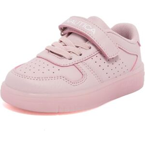Nautica Tenis deportivos para niñas con correa ajustable y correas elásticas Zapatos casuales cómodos (niños pequeños/niños), Pink-Stafford, 15 MX Niño Nautica Tenis deportivos para niñas con correa ajustable y correas elásticas Zapatos casuales cómodos (niños pequeños/niños), Pink-Stafford, 15 MX Niño