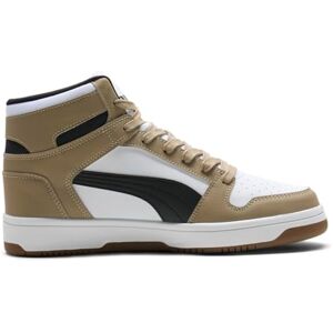 PUMA Rebound Layup Lo Tenis para hombre, Roble-negro-blanco-chicle, 28.0 cm PUMA Rebound Layup Lo Tenis para hombre, Roble-negro-blanco-chicle, 28.0 cm