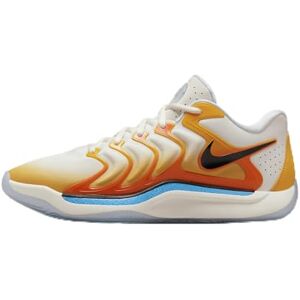 Nike KD17 Tenis de baloncesto (FJ9487-700, oro universitario/naranja de seguridad/azul universitario/negro), University Gold/Black-safety Orange, 28 cm Nike KD17 Tenis de baloncesto (FJ9487-700, oro universitario/naranja de seguridad/azul universitario/negro), University Gold/Black-safety Orange, 28 cm