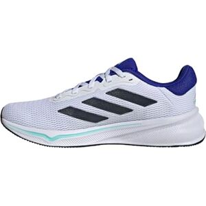 Adidas Response Tenis de Correr para Hombre, Blanco/Tinta urora/Flash Aqua, 8 Adidas Response Tenis de Correr para Hombre, Blanco/Tinta urora/Flash Aqua, 8