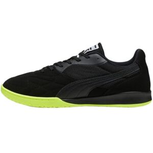 PUMA King parte superior Tenis de fútbol para hombre, Negro/Negro/Lima eléctrica, 26.0 cm PUMA King parte superior Tenis de fútbol para hombre, Negro/Negro/Lima eléctrica, 26.0 cm