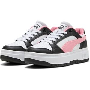 PUMA , Tenis Casuales Rebound Femme Low, Mujer, Blanco con Negro y Rosa, Talla 26 PUMA , Tenis Casuales Rebound Femme Low, Mujer, Blanco con Negro y Rosa, Talla 26