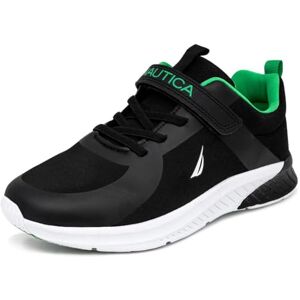Nautica Tenis deportivos para correr para ni os y j venes, dise o el stico de una correa Tallas para ni os peque os/ni os grandes y rendimiento y estilo, Black Green Pop, 20 MX Ni o peque o Nautica Tenis deportivos para correr para ni os y j venes, dise o el stico de una correa Tallas para ni os peque os/ni os grandes y rendimiento y estilo, Black Green Pop, 20 MX Ni o peque o