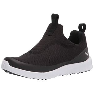 PUMA Laguna Fusion Zapato de Golf sin Cordones para Mujer, Negro/Plateado, 6 US PUMA Laguna Fusion Zapato de Golf sin Cordones para Mujer, Negro/Plateado, 6 US
