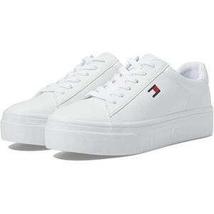 Tommy Hilfiger Bueri Tenis para Mujer, Blanco, 26.5 cm Tommy Hilfiger Bueri Tenis para Mujer, Blanco, 26.5 cm