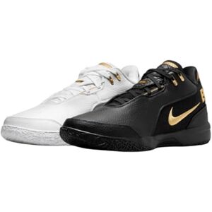 Nike Lebron NXXT Gen AMPD Zapatillas de baloncesto (FJ1566-103, blanco/negro/oro), Blanco/Negro/Dorado, 29.5 cm Nike Lebron NXXT Gen AMPD Zapatillas de baloncesto (FJ1566-103, blanco/negro/oro), Blanco/Negro/Dorado, 29.5 cm