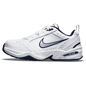 Nike Air Monarch IV Zapatos de Entrenamiento para Hombre, Blanco, metálico, Plateado, Azul Marino, (White/Metallic Silver/Midnight Navy), 9 X-Wide Nike Air Monarch IV Zapatos de Entrenamiento para Hombre, Blanco, metálico, Plateado, Azul Marino, (White/Metallic Silver/Midnight Navy), 9 X-Wide