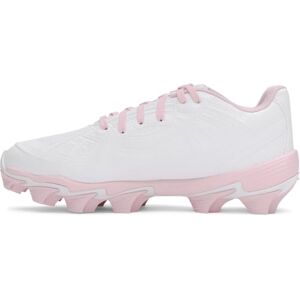 Under Armour Glyde Sola RM Jr Zapatillas de Softball para niña, (101) Blanco/Rojo/Piedra, 5 Big Kid Under Armour Glyde Sola RM Jr Zapatillas de Softball para niña, (101) Blanco/Rojo/Piedra, 5 Big Kid