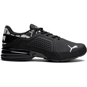 PUMA Viz Runner Zapatillas cruzadas para hombre,  /Negro-/Blanco-ii, 13 US PUMA Viz Runner Zapatillas cruzadas para hombre,  /Negro-/Blanco-ii, 13 US