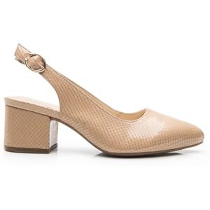 Flexi Zapatilla Casual con Texturas Decorativas y Ajuste de Hebilla 137503 (Beige-24.5) Flexi Zapatilla Casual con Texturas Decorativas y Ajuste de Hebilla 137503 (Beige-24.5)