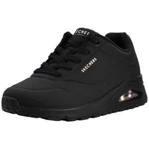 Skechers Uno-Stand on Air Tenis para Hombre, Negro/Negro, 8 X-Wide Skechers Uno-Stand on Air Tenis para Hombre, Negro/Negro, 8 X-Wide