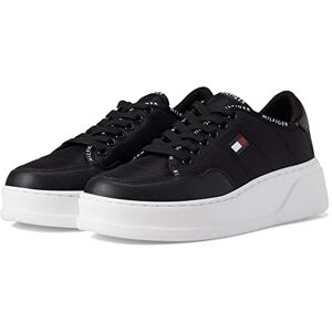 Tommy Hilfiger Grazie Tenis para Mujer, Negro, 10 Tommy Hilfiger Grazie Tenis para Mujer, Negro, 10