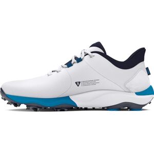 Under Armour Drive Pro Wide Tenis de Golf para Hombre, (101) Blanco/Capri/Midnight Navy, 9 Wide Under Armour Drive Pro Wide Tenis de Golf para Hombre, (101) Blanco/Capri/Midnight Navy, 9 Wide