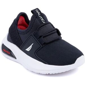 Nautica Zapatillas Deportivas para niños pequeños, sin Cordones, con Cordones elásticos, para Correr, Tenis, para niño o niña, para niño pequeño, Color Azul Marino y Rojo, Talla 12 Nautica Zapatillas Deportivas para niños pequeños, sin Cordones, con Cordones elásticos, para Correr, Tenis, para niño o niña, para niño pequeño, Color Azul Marino y Rojo, Talla 12