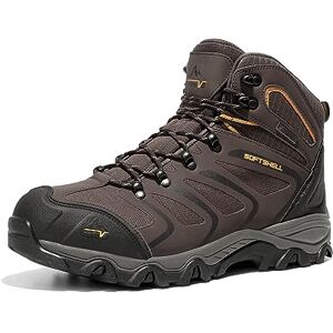 NORTIV 8 Botas Senderismo Impermeables para Hombre Deportes Aire Libre Calzado Armadillo Wide,Size 30.5 cm W,Marrón/Negro/Bronceado,160448_M-W NORTIV 8 Botas Senderismo Impermeables para Hombre Deportes Aire Libre Calzado Armadillo Wide,Size 30.5 cm W,Marrón/Negro/Bronceado,160448_M-W