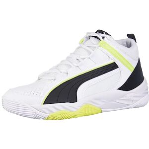 PUMA Rebound Future EVO Tenis para Hombre, White- Black-Light Lime, 11.5 US PUMA Rebound Future EVO Tenis para Hombre, White- Black-Light Lime, 11.5 US