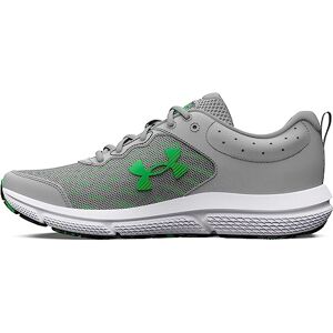 Under Armour Charged Assert 10 Tenis de Correr para Hombre, (103) Mod Gray/Mod Gray/Green Screen, 12 US Under Armour Charged Assert 10 Tenis de Correr para Hombre, (103) Mod Gray/Mod Gray/Green Screen, 12 US