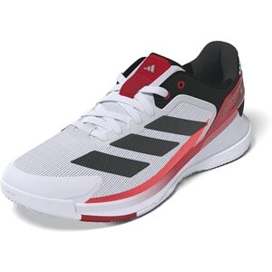 Adidas Crazyquick Boost Padel Tenis para Hombre, Blanco/Negro/Rojo Lucid, 27.0 cm Adidas Crazyquick Boost Padel Tenis para Hombre, Blanco/Negro/Rojo Lucid, 27.0 cm